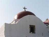 The dome of the monastery