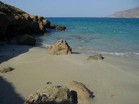 Asprolithos Beach, zuidwest Kreta