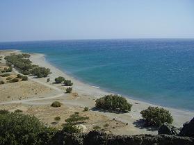 Dermatos strand, Kreta