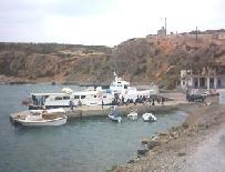 De haven van Gavdos, Karave