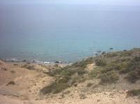 Onderweg naar Korfos Beach