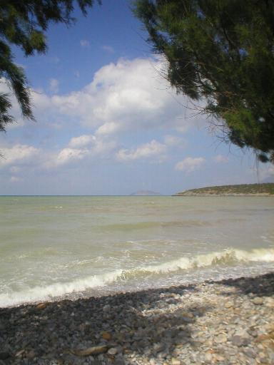 Het strand van Istro