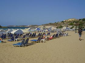 Kalathas strand, Akrotiri, Kreta.