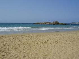 Kalathas strand, beach, Akrotiri, Crete.