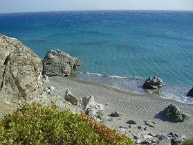 Kastri strand, Kreta