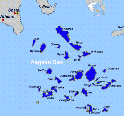 Aegean Speedlines ferry Piraeus - Sifnos - Milos