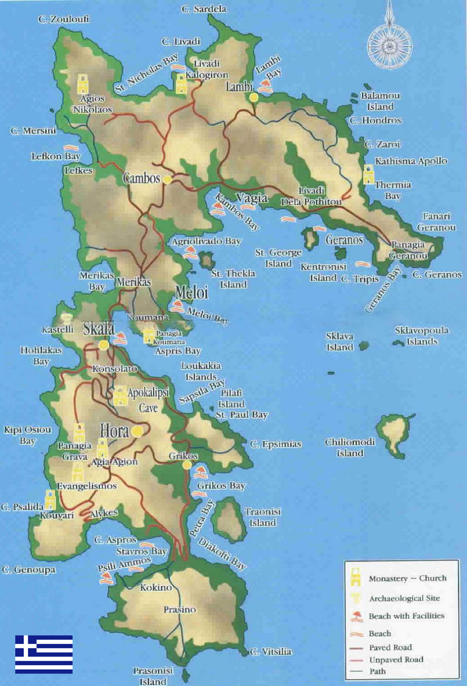 Patmos map