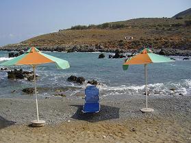 Petres beach, Crete, Kreta