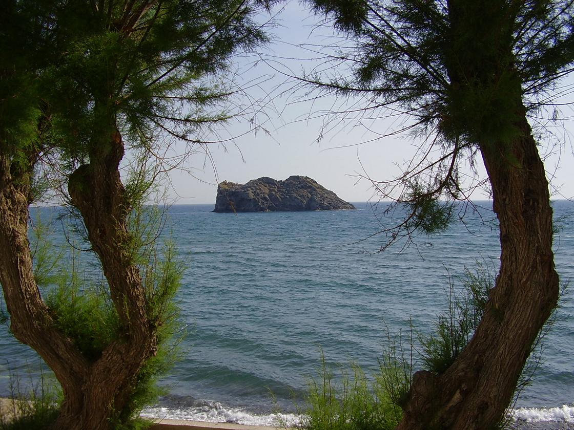 Lesbos, Eressos strand