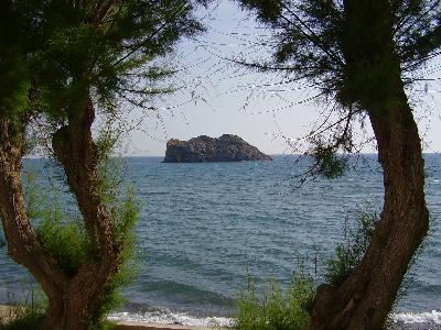 Lesbos, Skala Eressos Beach strand