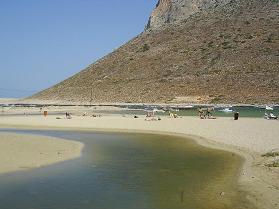 Stavros beach, Crete