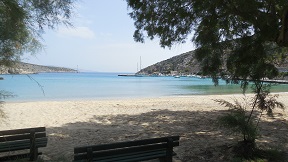 Iraklia, Agios Georgios beach