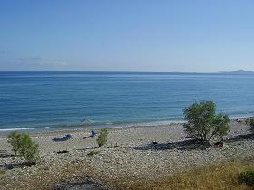 Samos, Psili Amos Beach near Limnionas