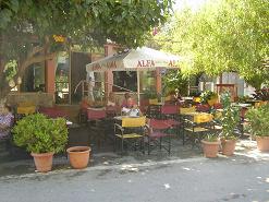 Plaka, Almirida, Café Plateia, Kreta, Crete