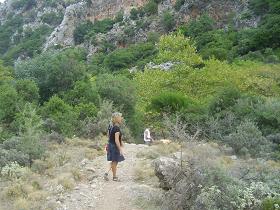 Tsichliano Gorge, Crete, Tsichliano kloof, Kreta.