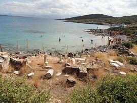 Kolokytha Beach, Spinalonga, Elounda, Crete, Kreta