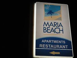 Restaurant Maria Beach, Kissamos, Kreta, Crete