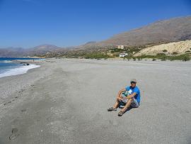 Triopetra beach Crete, Triopetra beach op Kreta