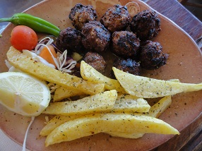 Gramvousa Restaurant, Kaliviani Beach, Crete, Kreta
