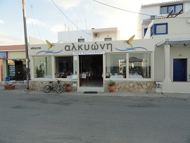 Alkyone Cafe Restaurant, Almyrida, Crete, Kreta