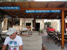 caf Olympio Bar - Makrigialos, Crete, Kreta