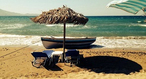 Leandros Beach - Livadia Kissamou, Kíssamos, Kissamos, Crete, Kreta.