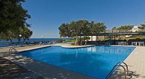 Kakkos Bay Hotel and Bungalows, Ferma beach, Crete, Kreta.