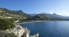 Kirvas Villa, Ferma beach, Crete, Kreta.