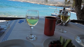 Mochlos, To Bogazi Restaurant, Crete, Kreta.