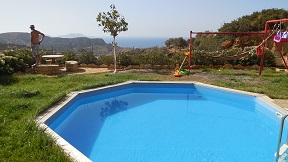 Private villas in Triopetra, Agios Pavlos on Crete