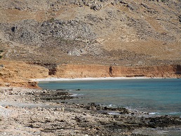 Vlychada beach, Kreta, Crete.