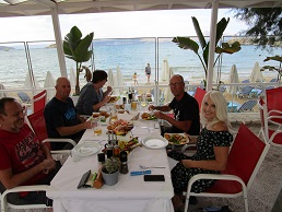 CostAnita restaurant, Almirida, Kreta, Crete.