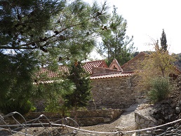 Varsamonero monastery, Agios Phanourios church, Crete, Kreta