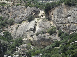 Milonas waterfall, Lasithi, Crete, Kreta
