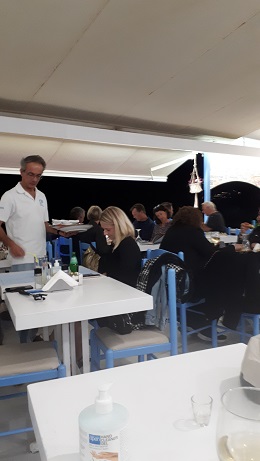 Restaurant taverna Bravo, Agia Pelagia, Kreta, Crete