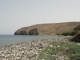 Milos Phylakopi Beach