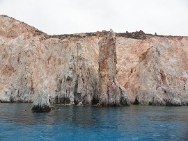 Polyaigos island, Milos