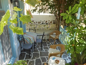 Traditional house by the sea, Nisyros Greece, Griekenland