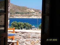 Patmos, Hotel Mathios Studios stone cottage, vakantiehuis