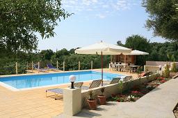 Fig Leaf Villas, Peloponnese, the pool