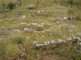Samos Pythagorio, ancient theatre and Hellenistic villa, Samos Pythagorion, Oude theater en Hellenistische villa