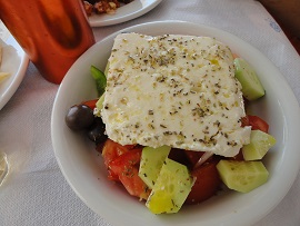 Santorini, Restaurant Maria in Akrotiri