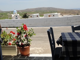 Santorini, Zafora taverne in Akrotiri