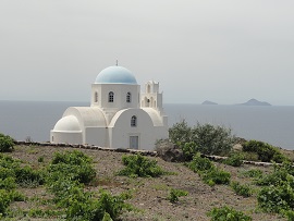 Santorini, Christiana islets