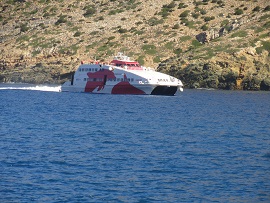 Sifnos ferry, Sifnos veerboot