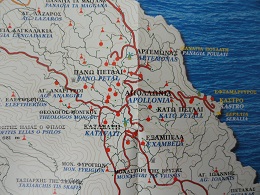 Sifnos map, Sifnos plattegrond