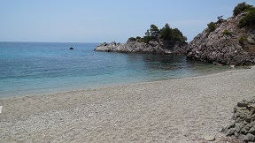 Skopelos, Stafilos beach