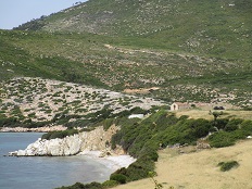 Agios Fokas beach, Skyros