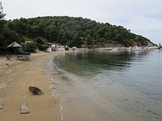 Pefkos beach, Skyros