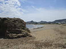 Molos beach, Magazia beach, Skyros